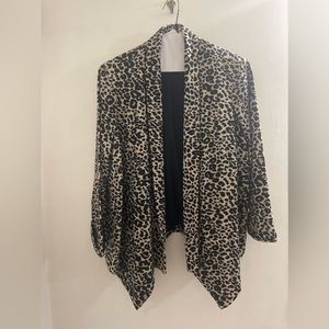 A nice animal print blazer